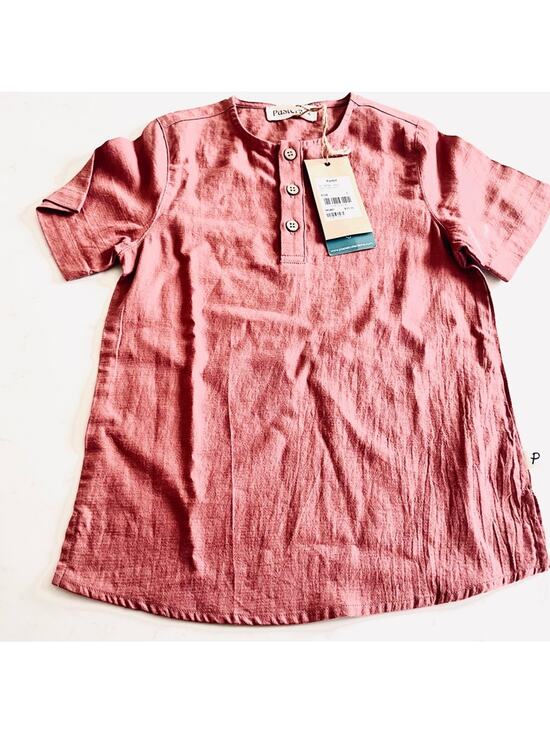 Pastel Other - Pastel boys brown rose Henley T-shirt NWT size 6